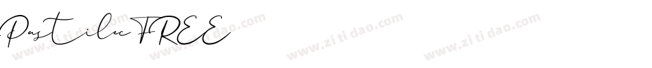 Pastilec FREE字体转换